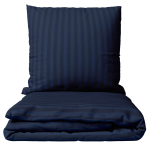Pussilakanasetti „Dark Blue Stripes“. Pussilakanasetti 140x200, 140x200 cm, 200x200 cm, 200x220 cm