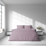 Pussilakanasetti „Keepsake Lilac“. Puuvilla pussilakanasetti, 140x200 cm, 200x200 cm, 200x220 cm. Tyylikäs laventelin väri ja hienostunut muotoilu sopivat täydellisesti jokaiseen sisustukseen.
