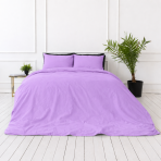 Pussilakanasetti „Keepsake Lilac“. Yksivärinen pussilakana, 140x200 cm, 150x210 cm, 160x200 cm, 180x200 cm, 200x200 cm, 200x220 cm, 240x220 cm. The soft and calm lilac color gives this bedding set warmth and elegance for your bedroom. Pussilakanasetti „Keepsake Lilac“. Yksivärinen pussilakana, 140x200 cm, 150x210 cm, 160x200 cm, 180x200 cm, 200x200 cm, 200x220 cm, 240x220 cm. The soft and calm lilac color gives this bedding set warmth and elegance for your bedroom.