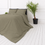 Pussilakanasetti „Khaki Grey“. Yksivärinen pussilakana, 140x200 cm, 150x210 cm, 160x200 cm, 180x200 cm, 200x200 cm, 200x220 cm, 240x220 cm. Rauhallinen maanläheinen vuodevaatesetti harmaanruskeassa sävyssä. Pussilakanasetti „Khaki Grey“. Yksivärinen pussilakana, 140x200 cm, 150x210 cm, 160x200 cm, 180x200 cm, 200x200 cm, 200x220 cm, 240x220 cm. Rauhallinen maanläheinen vuodevaatesetti harmaanruskeassa sävyssä.