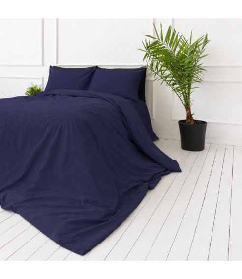 Pussilakanasetti „Navy“. Hotelli pussilakanasetti