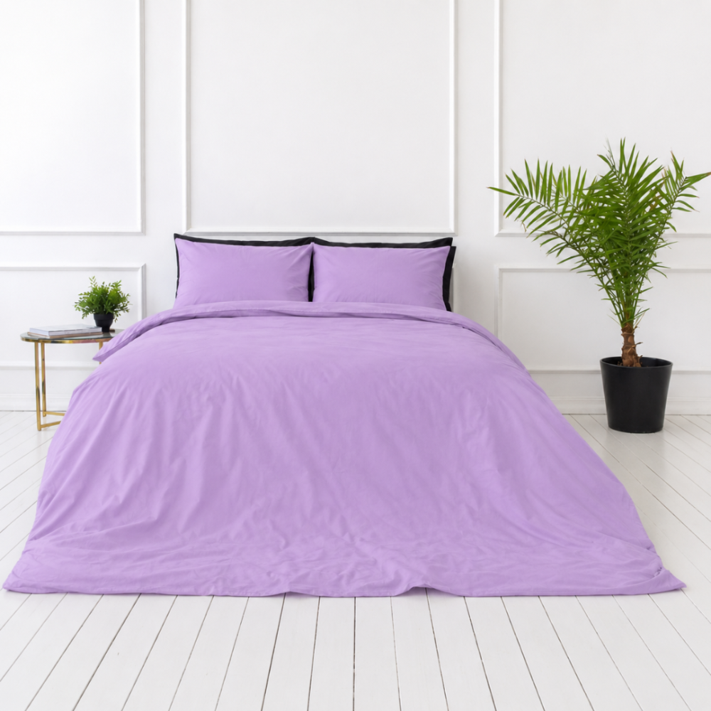 Pussilakanasetti „Orchid“. Yksivärinen pussilakana, 140x200 cm, 150x210 cm, 160x200 cm, 180x200 cm, 200x200 cm, 200x220 cm, 240x220 cm. Rauhallisen lilan sävyinen yksivärinen vuodevaatesetti. Pussilakanasetti „Orchid“. Yksivärinen pussilakana, 140x200 cm, 150x210 cm, 160x200 cm, 180x200 cm, 200x200 cm, 200x220 cm, 240x220 cm. Rauhallisen lilan sävyinen yksivärinen vuodevaatesetti.