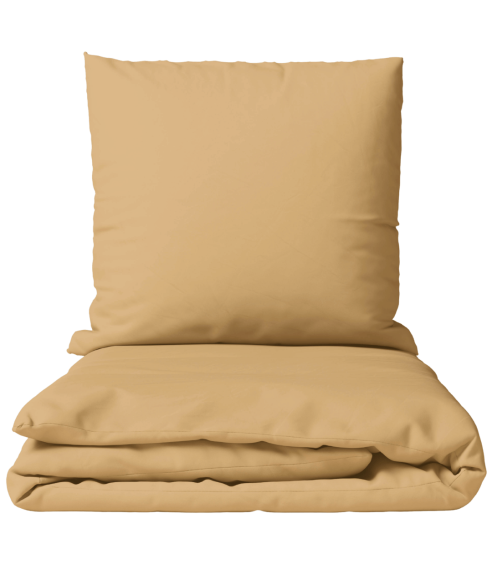 Pussilakanasetti „Senape“. Puuvilla pussilakanasetti