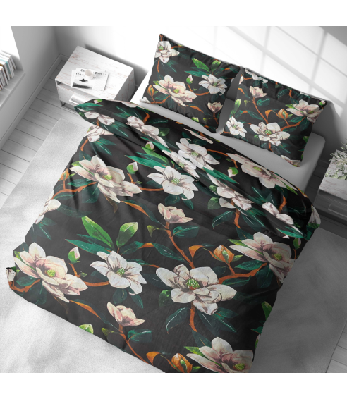 Pussilakanasetti „Soft Magnolia“. Puuvilla pussilakanasetti
