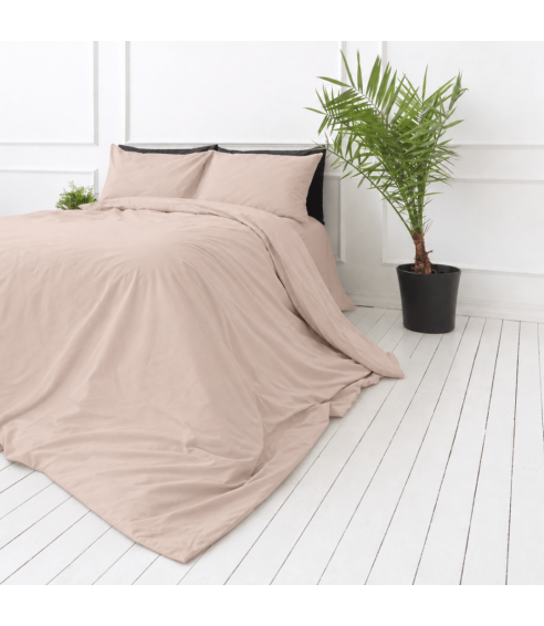 Percale pussilakanasetti „Classic Coffee Percale“. Percale pussilakanasetti