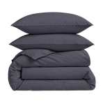 Percale pussilakanasetti „Dark Grey Percale“. Pussilakanasetti 150x210, 140x200 cm, 150x210 cm, 160x200 cm, 180x200 cm, 200x200 cm, 200x220 cm, 240x220 cm. Yksivärinen tummanharmaa pussilakanasetti ilman kuvioita. Percale pussilakanasetti „Dark Grey Percale“. Pussilakanasetti 150x210, 140x200 cm, 150x210 cm, 160x200 cm, 180x200 cm, 200x200 cm, 200x220 cm, 240x220 cm. Yksivärinen tummanharmaa pussilakanasetti ilman kuvioita.