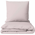 Percale pussilakanasetti „Shell Percale“. Yksivärinen pussilakana, 140x200 cm, 150x210 cm, 160x200 cm, 180x200 cm, 200x200 cm, 200x220 cm, 230x220 cm. Hienovaraisen vaaleanpunainen yksivärinen vuodevaatesetti.
