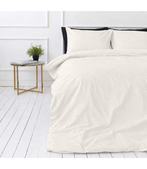 Percale pussilakanasetti „Snow White Percale“. Percale pussilakanasetti
