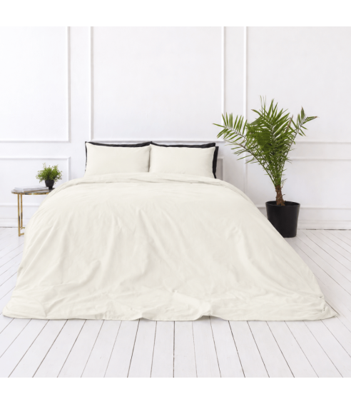 Percale pussilakanasetti „Snow White Percale“. Percale pussilakanasetti