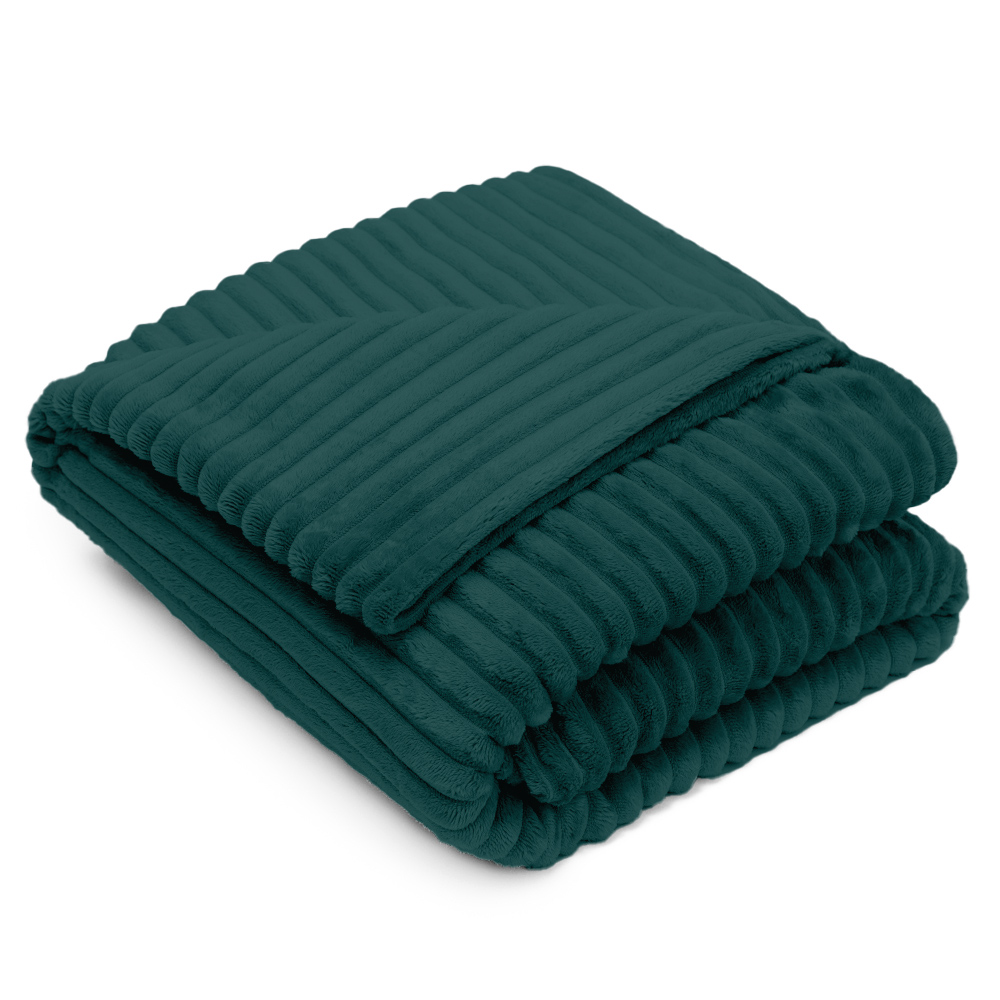 Viltti „Emerald fleece blanket“. Viltit, 200x220 cm