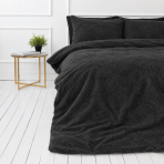 Plyysi pussilakanat „Minky Black“. Yksivärinen pussilakana, 200x220 cm. Ylellinen musta plyysivuodevaatesetti, joka tuo hienostuneisuutta. Plyysi pussilakanat „Minky Black“. Yksivärinen pussilakana, 200x220 cm. Ylellinen musta plyysivuodevaatesetti, joka tuo hienostuneisuutta.