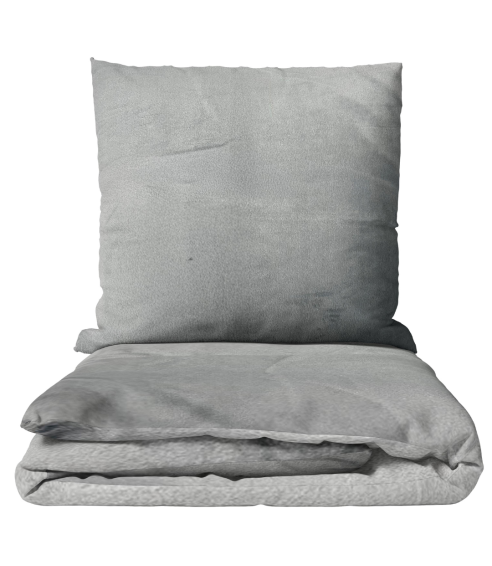 Plyysi pussilakanat „Minky Grey Solid“. Pussilakanasetti 200x220
