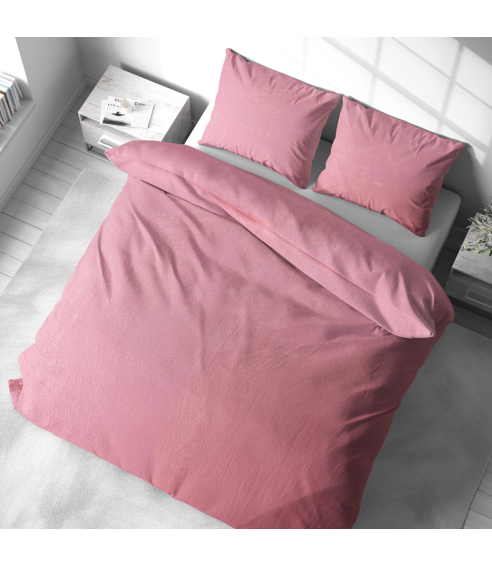 Plyysi pussilakanat „Minky Rose Solid“. Pussilakanasetti 200x220