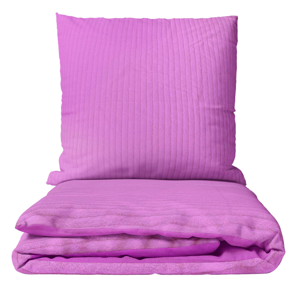 Plyysi pussilakanat „Minky Violet“. Pussilakanasetti 200x220, 200x220 cm