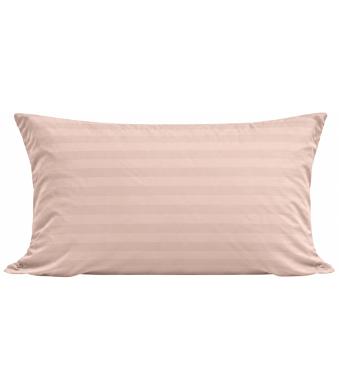 Tyynyliina „Classic Coffee Stripe Sateen Pillowcase“. Tyynynpäälliset 50x70