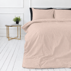 Premium satiinipussilakanasetti „Classic Coffee Stripe Sateen“. Mako satiini vuodevaatteet, 140x200 cm, 150x210 cm, 160x200 cm, 180x200 cm, 200x200 cm, 200x220 cm, 240x220 cm. Pastellinbeige vuodevaatesetti, jossa vuorottelevat vaaleammat ja tummemmat raidat. Premium satiinipussilakanasetti „Classic Coffee Stripe Sateen“. Mako satiini vuodevaatteet, 140x200 cm, 150x210 cm, 160x200 cm, 180x200 cm, 200x200 cm, 200x220 cm, 240x220 cm. Pastellinbeige vuodevaatesetti, jossa vuorottelevat vaaleammat ja tummemmat raidat.