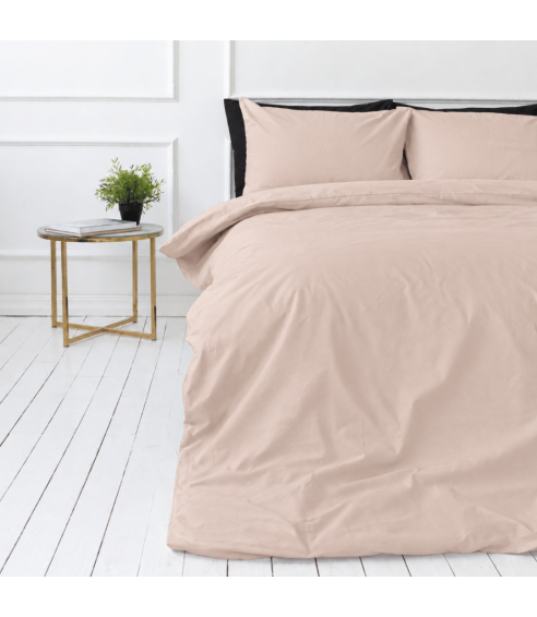 Premium satiinipussilakanasetti „Classic coffee sateen“. Satiinipussilakanasetti