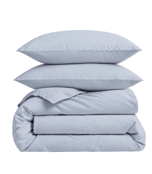 Premium satiinipussilakanasetti „Classic grey“. Satiinipussilakanasetti