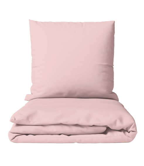 Premium satiinipussilakanasetti „Classic pink“. Satiinipussilakanasetti