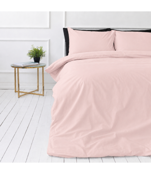 Premium satiinipussilakanasetti „Classic pink“. Satiinipussilakanasetti