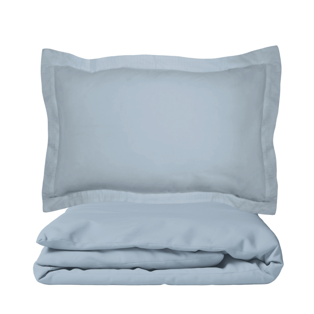 Premium satiinipussilakanasetti „Light blue“. Satiinipussilakanasetti, 140x200 cm, 150x200 cm, 160x200 cm, 180x200 cm, 200x200 cm, 200x220 cm, 220x240 cm