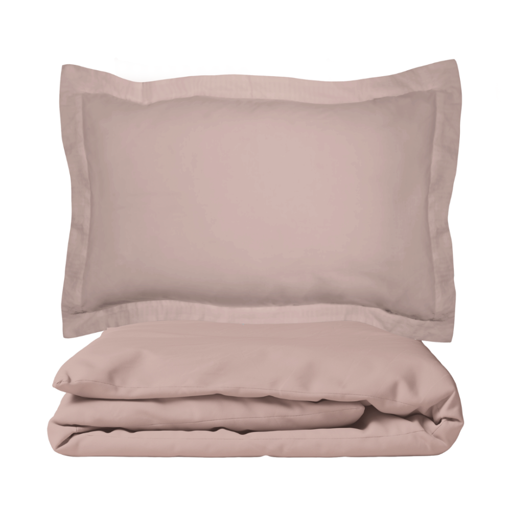 Premium satiinipussilakanasetti „Dusty pink“. Puuvilla pussilakanasetti, 140x200 cm, 150x200 cm, 160x200 cm, 180x200 cm, 200x200 cm, 200x220 cm, 220x240 cm