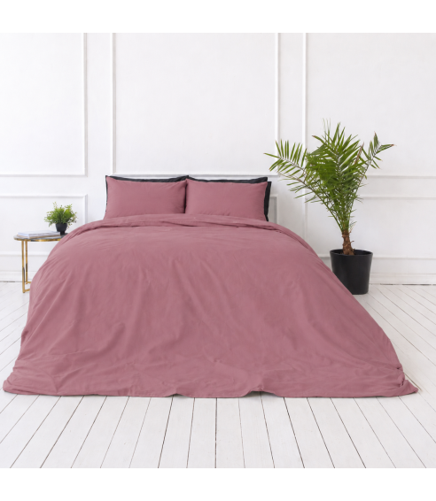 Premium satiinipussilakanasetti „Grape sateen“. Satiinipussilakanasetti