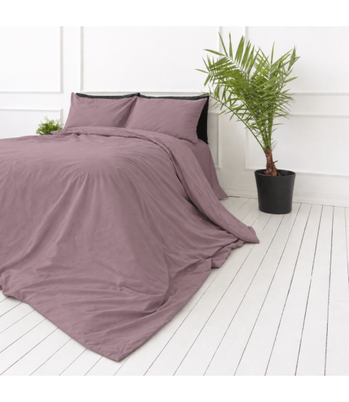 Premium satiinipussilakanasetti „Grape sateen“. Satiinipussilakanasetti