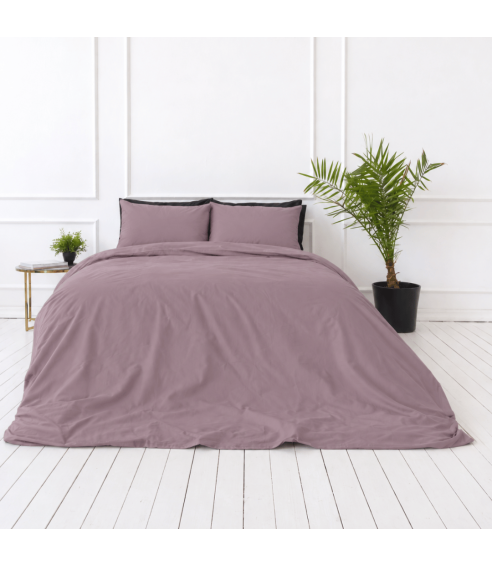 Premium satiinipussilakanasetti „Grape sateen“. Satiinipussilakanasetti