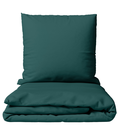 Premium satiinipussilakanasetti „Green Satin“. Satiinipussilakanasetti