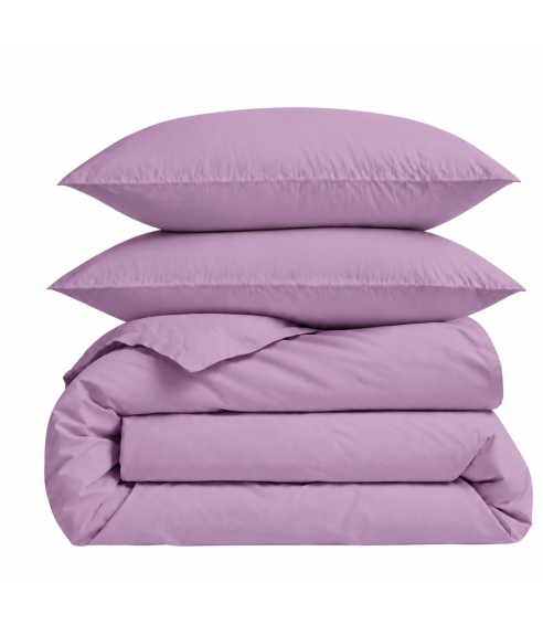 Premium satiinipussilakanasetti „Lilac Sateen“. Satiinipussilakanasetti