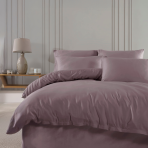 Premium satiinipussilakanasetti „Lilac“. Satiinipussilakanasetti, 140x200 cm, 200x200 cm, 200x220 cm