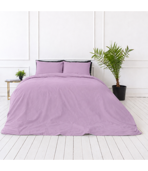 Premium satiinipussilakanasetti „Lilac Sateen“. Satiinipussilakanasetti