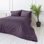 Premium satiinipussilakanasetti „Mauve“. Satiinipussilakanasetti, 140x200 cm, 200x200 cm, 200x220 cm, 220x240 cm