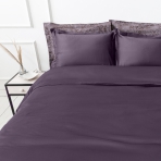 Premium satiinipussilakanasetti „Mauve“. Satiinipussilakanasetti, 140x200 cm, 200x200 cm, 200x220 cm, 220x240 cm