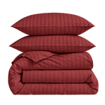 Premium satiinipussilakanasetti „Sun-dried Tomato Stripe Sateen“. Mako satiini vuodevaatteet, 140x200 cm, 150x210 cm, 160x200 cm, 180x200 cm, 200x200 cm, 200x220 cm, 240x220 cm. Viininpunainen pussilakanasetti, jossa on hillitty raitakuvio. Premium satiinipussilakanasetti „Sun-dried Tomato Stripe Sateen“. Mako satiini vuodevaatteet, 140x200 cm, 150x210 cm, 160x200 cm, 180x200 cm, 200x200 cm, 200x220 cm, 240x220 cm. Viininpunainen pussilakanasetti, jossa on hillitty raitakuvio.