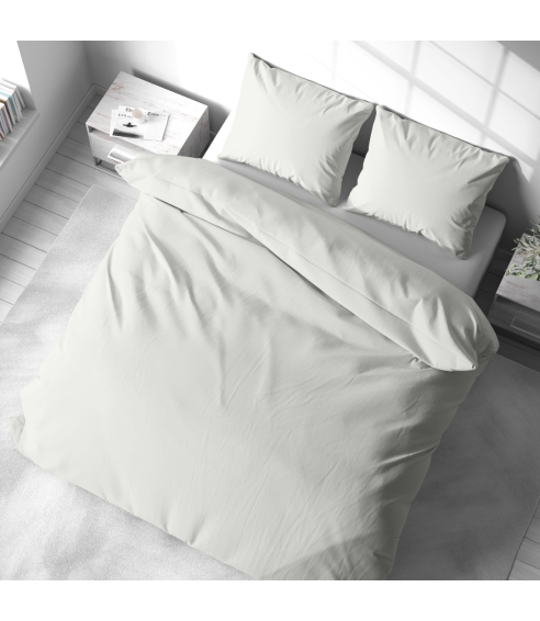 Premium satiinipussilakanasetti „Vanilla glow“. Satiinipussilakanasetti