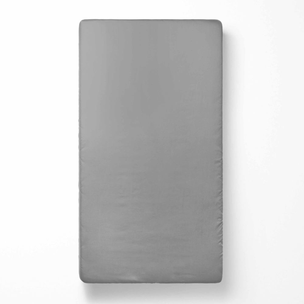 Satininė paklodė be gumos „Silver glow“. Lakana ilman kuminauhaa, 150x220 cm, 200x220 cm, 220x260 cm