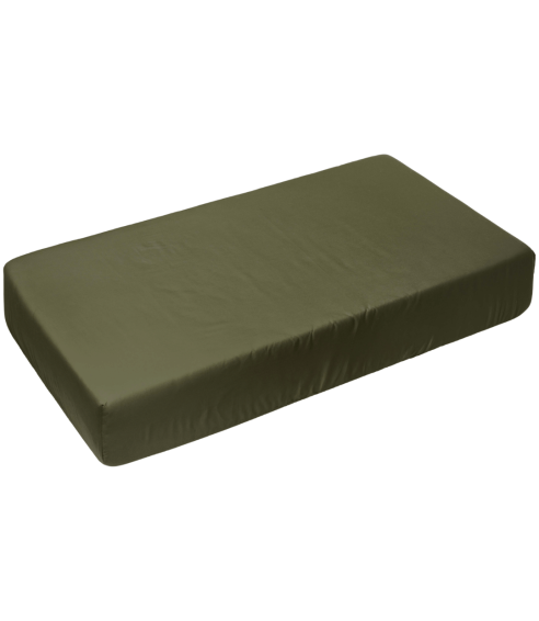 Satiinialuslakana „Moss Green Sateen“. Aluslakana