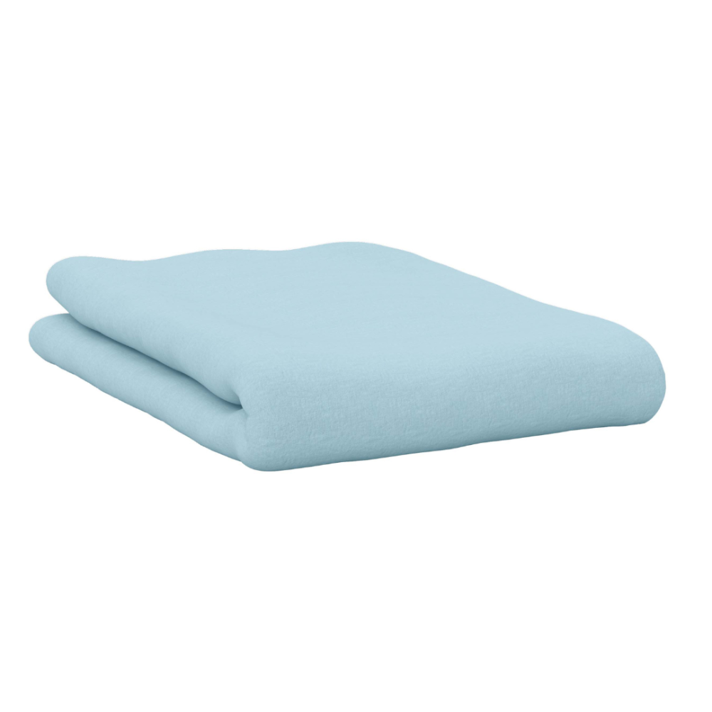 Satiinialuslakana „Ice blue“. Aluslakana