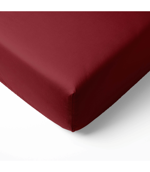 Satiini muotoonommeltu lakana „Sun-dried Tomato Sateen“. Muotoonommeltu lakana 90x200