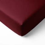 Satininė paklodė su guma „Maroon“. Muotoonommeltu lakana 90x200, 90x200 cm, 140x200 cm, 160x200 cm, 180x200 cm