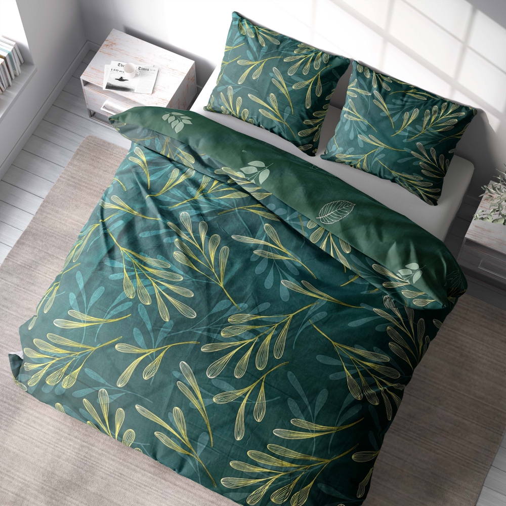 Satiininen tyynyliina „Premium Laurel“. Tyynynpäälliset 50x70