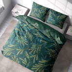 Satiininen tyynyliina „Premium Laurel“. Tyynynpäälliset 50x70