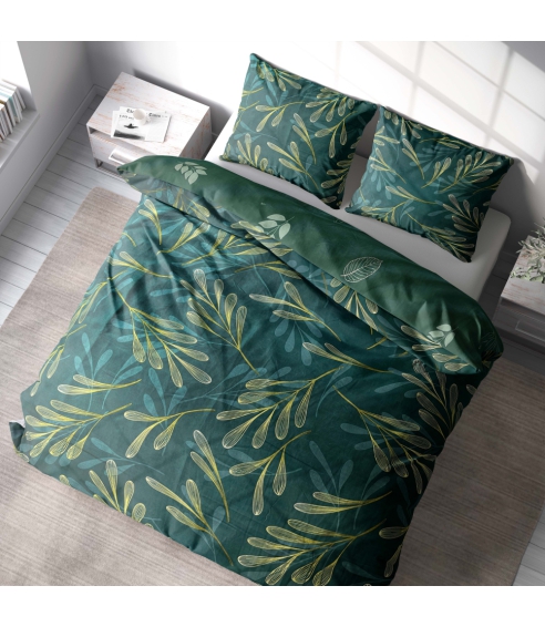 Satiininen tyynyliina „Premium Laurel“. Tyynynpäälliset 50x70