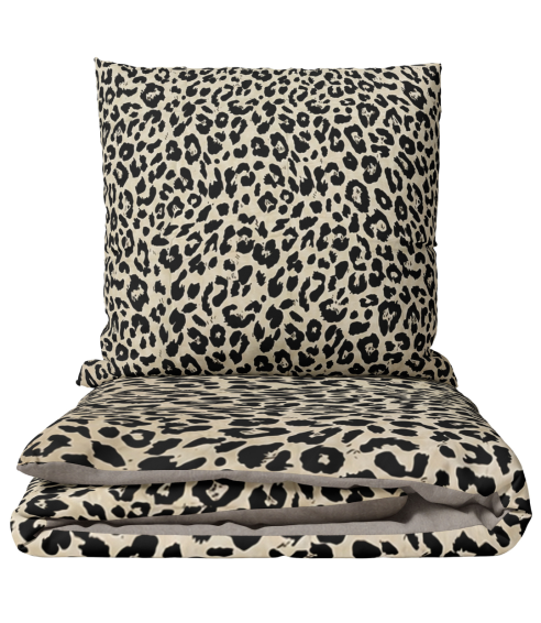 Satiinipussilakanasetti „Exotic Leopard“. Satiinipussilakanasetti