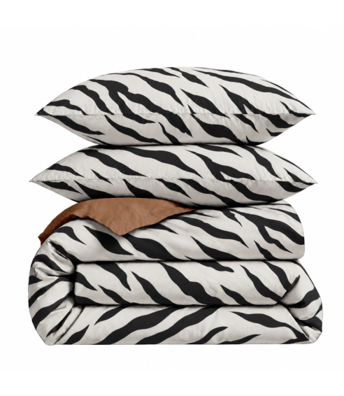Satiinipussilakanasetti „Exotic Zebra“. Satiinipussilakanasetti