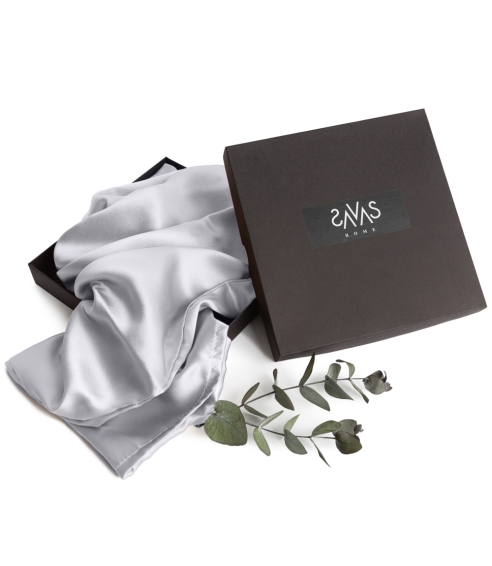 Silkkinen tyynyliina „Platinum“. Silkkityynyliina