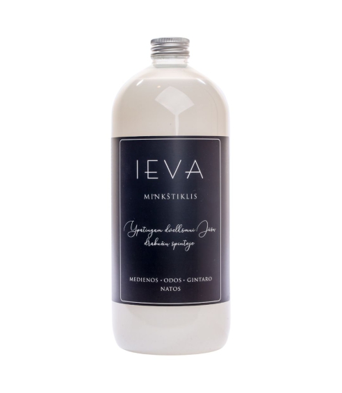 Ieva skalbinių minkštiklis „Softener Wood Amber“. Puhdistusaineet