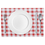 Pöytätabletti „Picnic placemat“. Pellavapöytäliinat, 30x45 cm